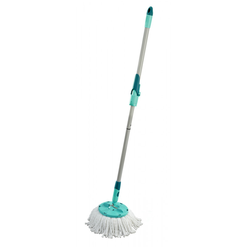 ZIGefofo 2 Pezzi Ricambio Mocio per Leifheit Clean Twist Disc Mop Ergo Altamente Assorbente Facile da Sostituire Rotonda Testina Sostitutiva in Microfibra Adatto a Tutti i Pavimenti